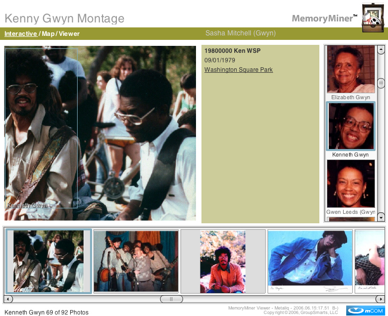 Ken Gwyn Memory Miner